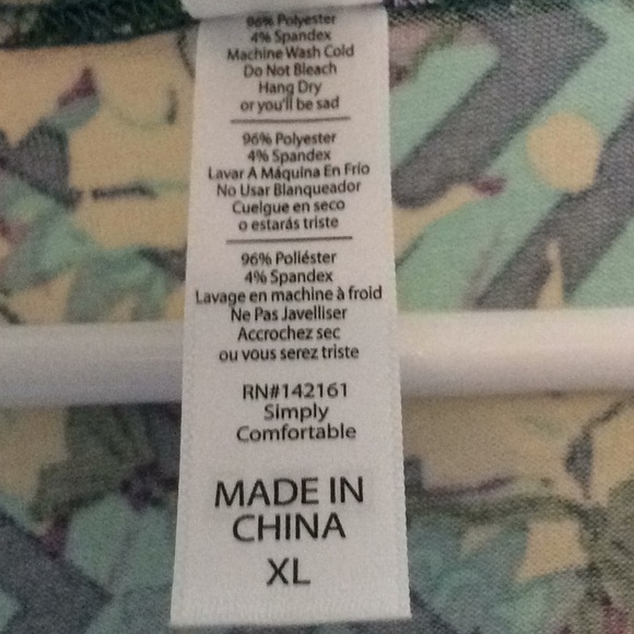 NWT XL Lularoe perfect - Picture 2 of 3